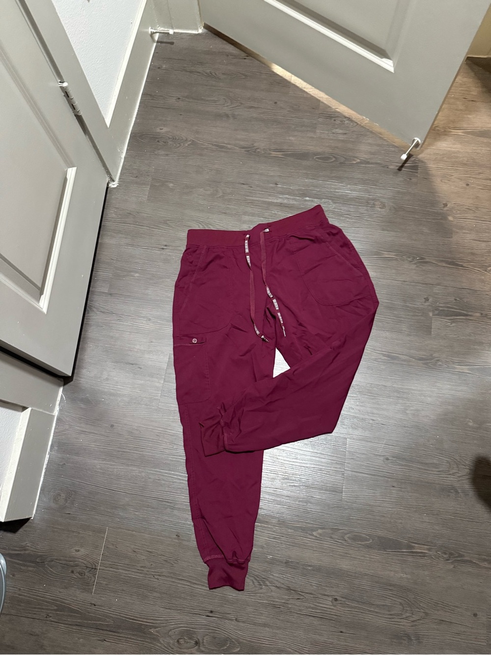 Med Couture Ribbed Jacket in Burgundy